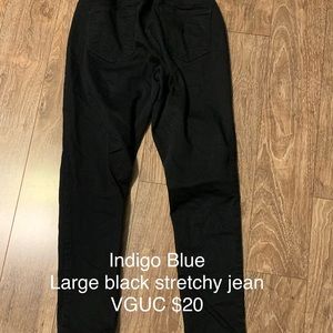 Maternity black jeans